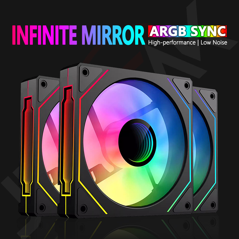 Pc Gaming Liquid Cooling - JUMPEAK MS120 120mm Wentylator obudowy 5V