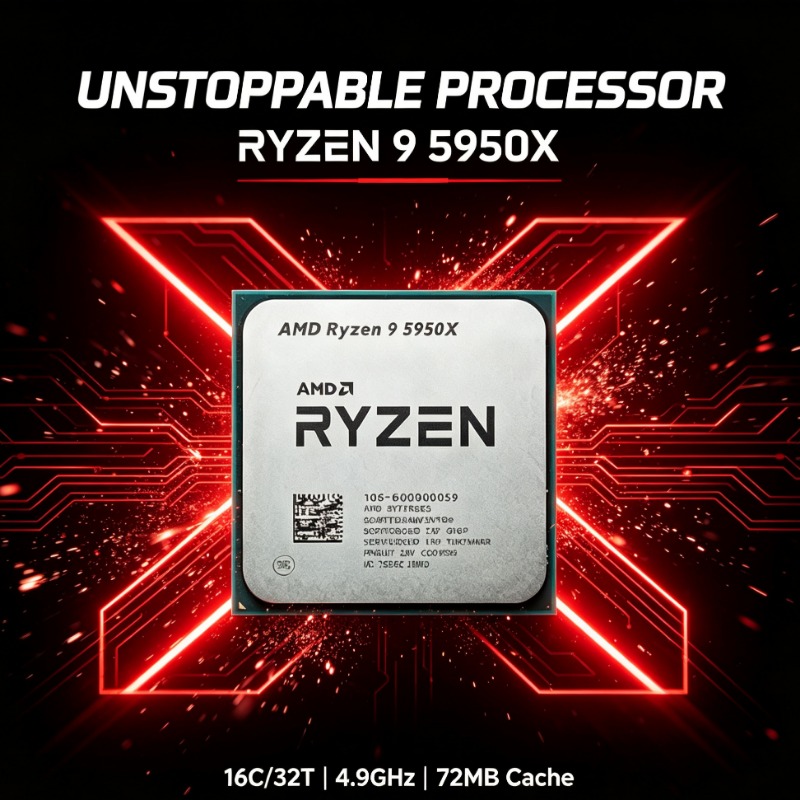 Amd Cpu Ryzen 9 - Komponenty do komputera stacjonarnego CPU AMD