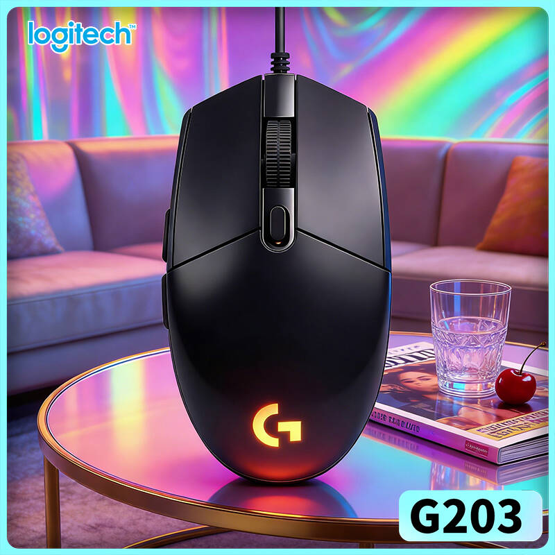 Pc Gaming Logitech - Mysz gamingowa Logitech G203 LIGHTSYNC 8000