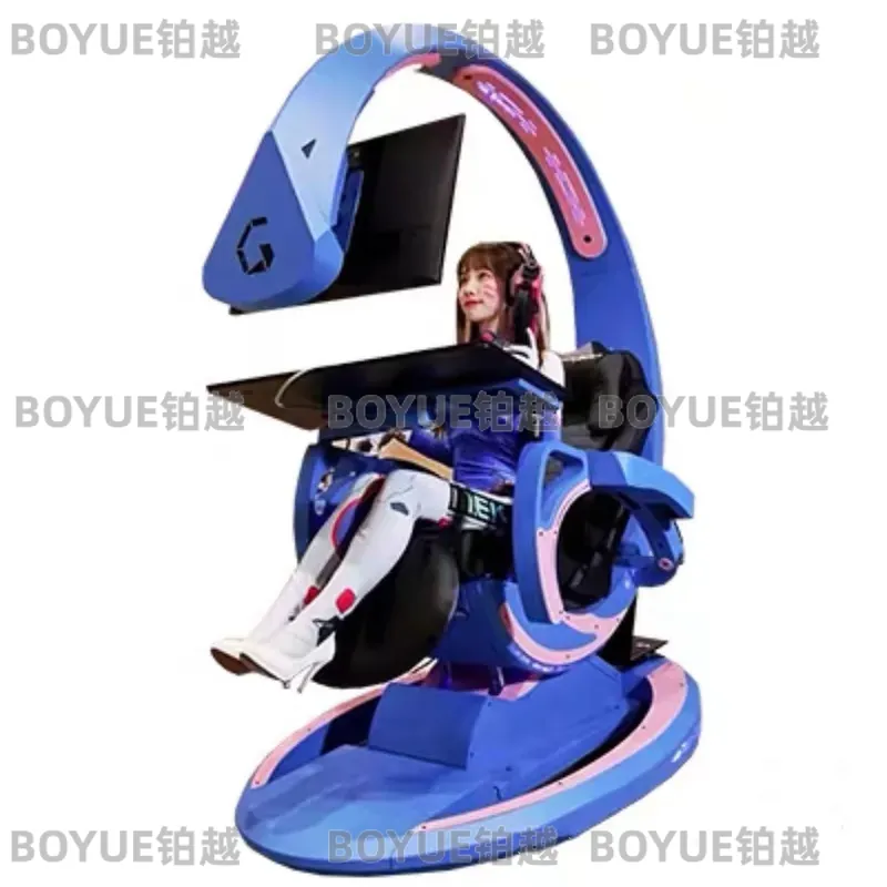 Pc Gaming Chair - Fotel gamingowy Macaron Gaming Cockpit Zero