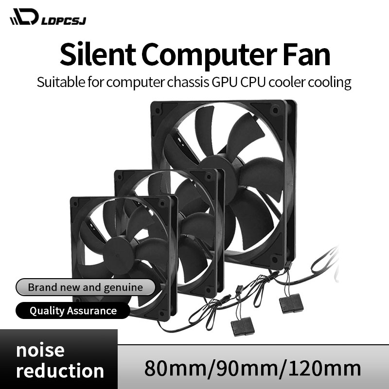 Pc Case Fan - 80mm 90mm 120mm Cichy wentylator komputerowy