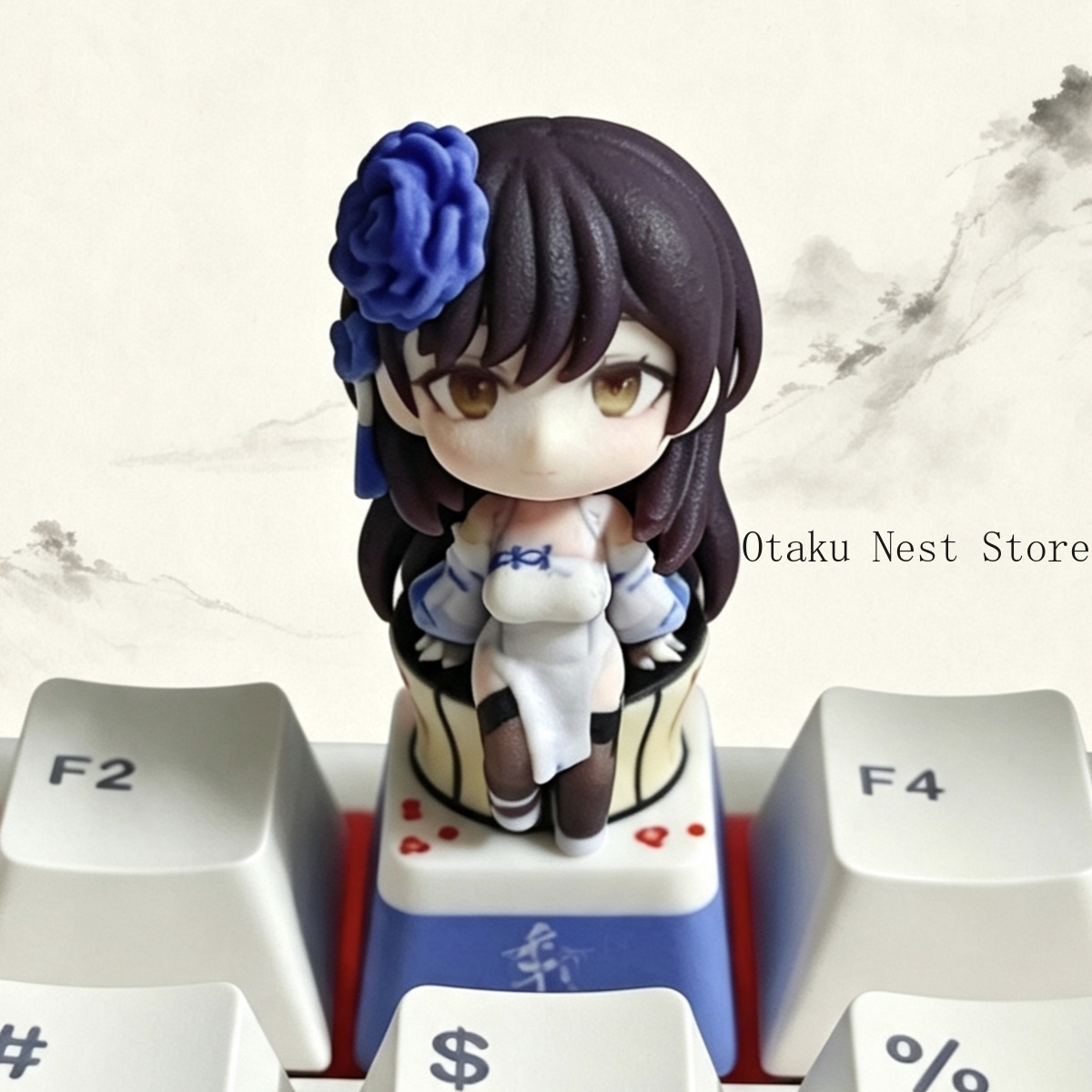 Mechanical Keyboard - Anime Girls' Frontline Type 95 QBZ-95