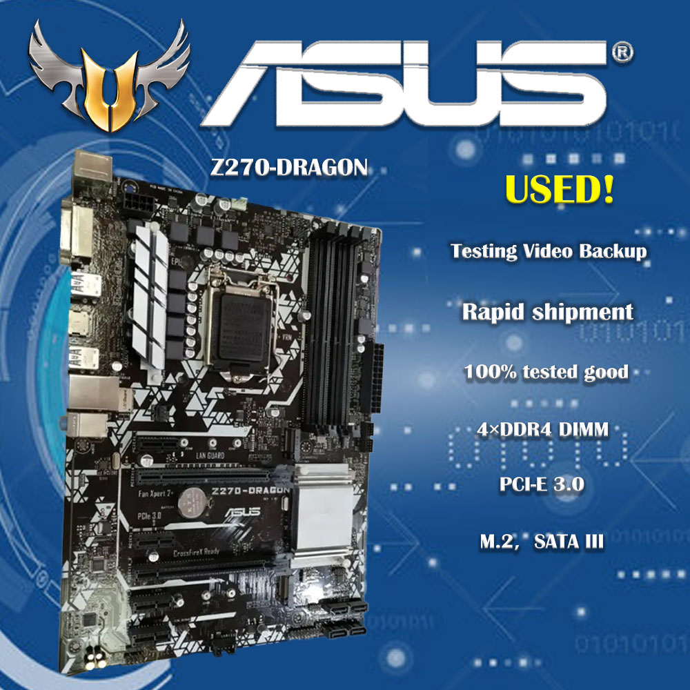 Pc Gaming Core I5 - Płyta główna dla Asus PRIME Z270-DRAGON