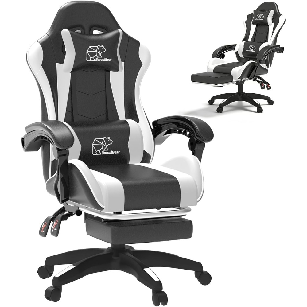 Pc Gaming Chair - Krzesło do gier komputerowych, ergonomiczne krzesło