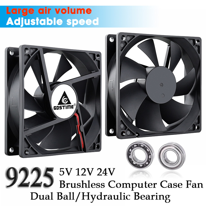 Pc Case Fan - Gdstime DC 5V 12V 24V 48V