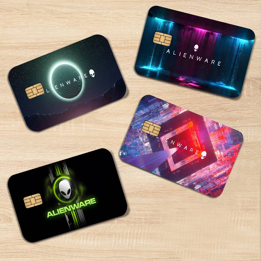 Pc Gaming Wallpaper - Naklejki na karty kredytowe Dell Alienware