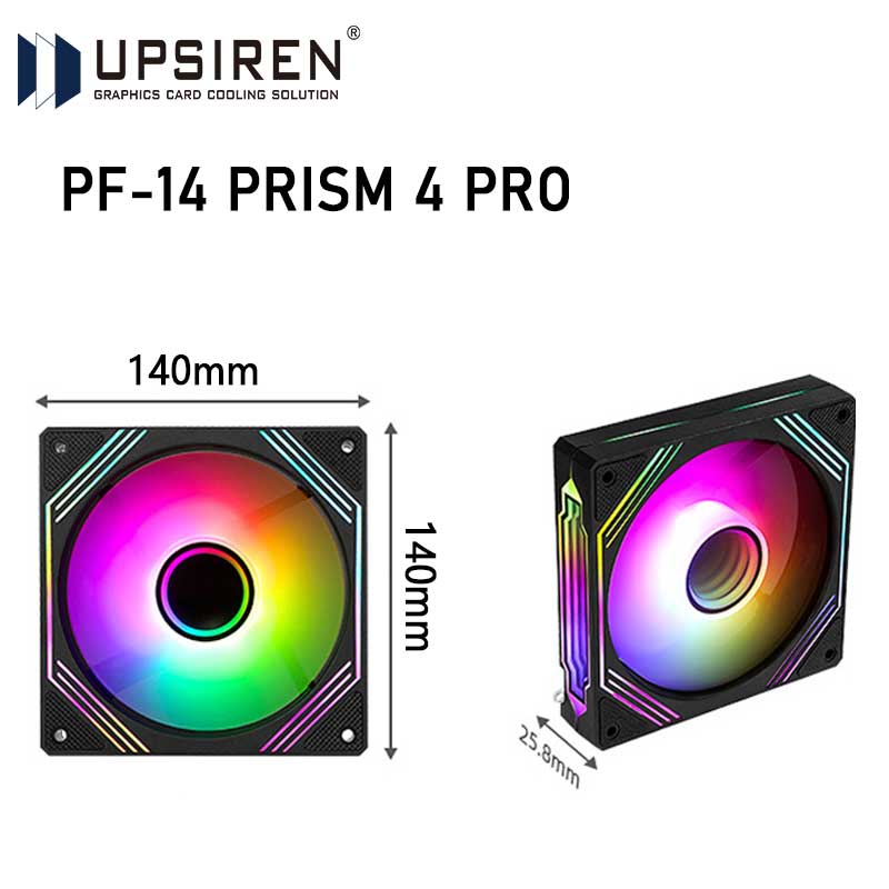 Pc Case Fan - UPSIREN PF-14 PRISM 4PRO Wentylator do