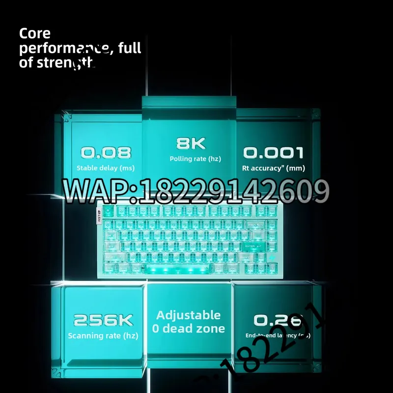 Mechanical Keyboard - ATK RS7 Air Keyboard Magnetyczne przełączniki