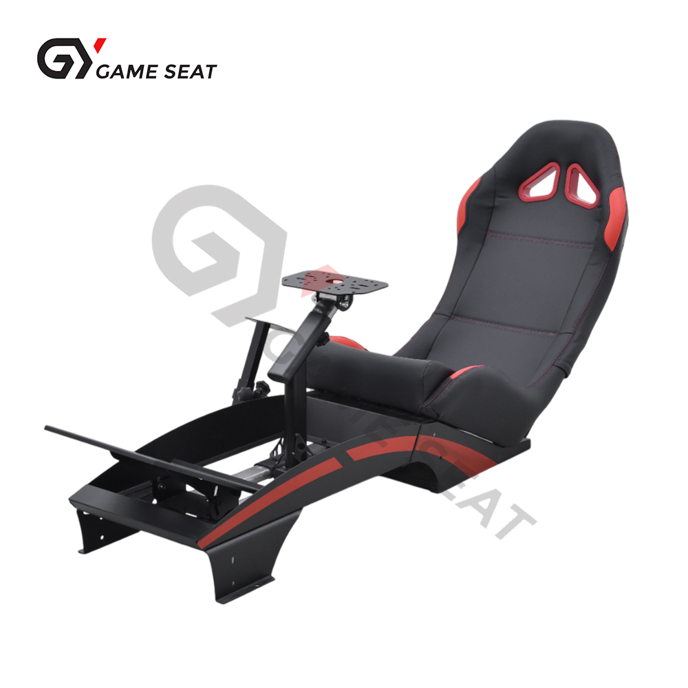 Kokpit symulacji wyścigów GY04 – Pc Gaming Chair recenzja i cena