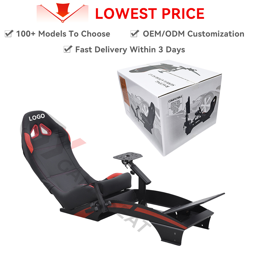 Kokpit symulacji wyścigów GY04 – Pc Gaming Chair recenzja i cena