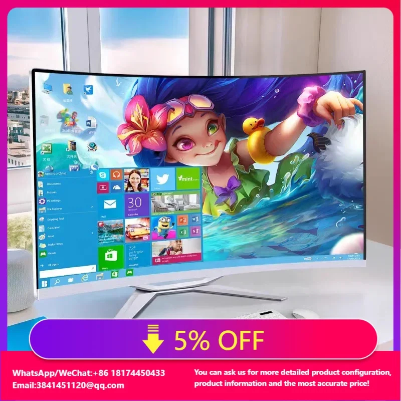 Komputer All-in-One z zakrzywi – Pc Gaming Core I5 recenzja i cena