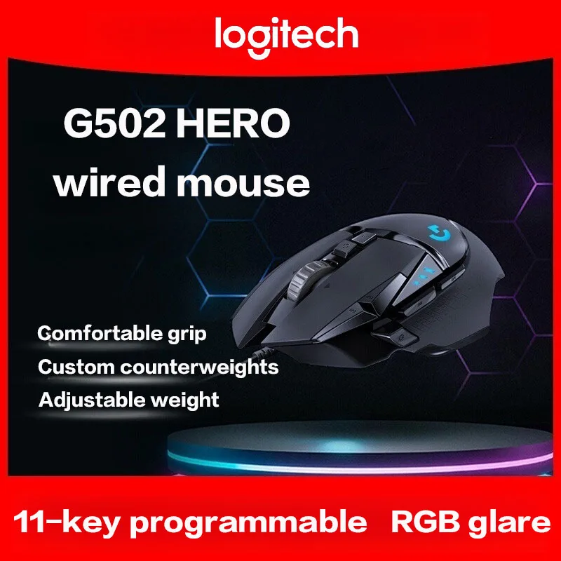 Logitech G502 HERO Wysokowydaj – Pc Gaming Logitech recenzja i cena