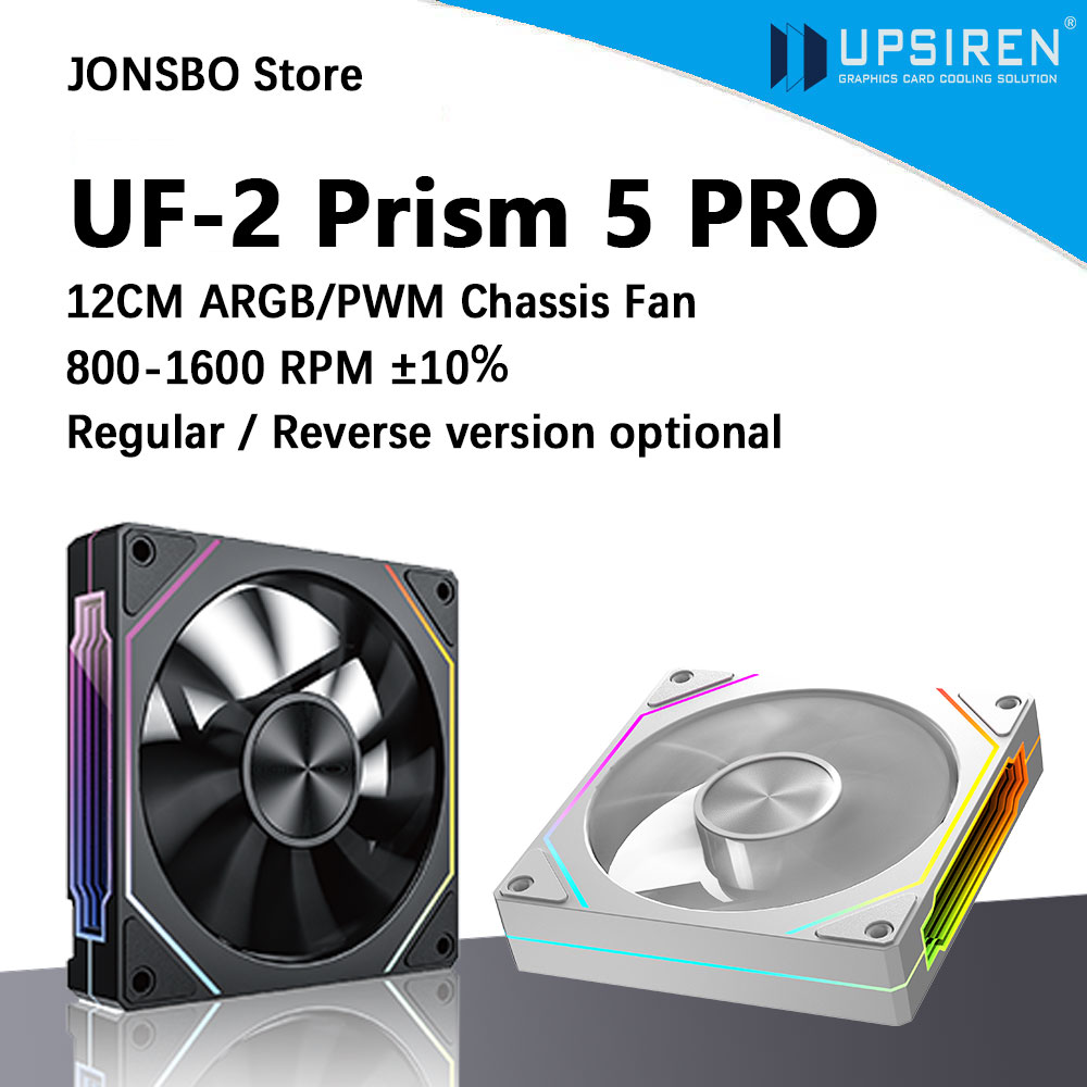 UPSIREN UF-2 PRISM 5 PRO 12CM  – Pc Case Fan recenzja i cena