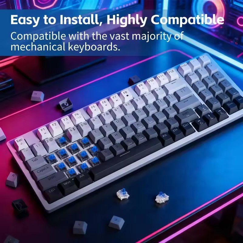 10-30 szt. 3-pinowe niebieskie – Mechanical Keyboard recenzja i cena