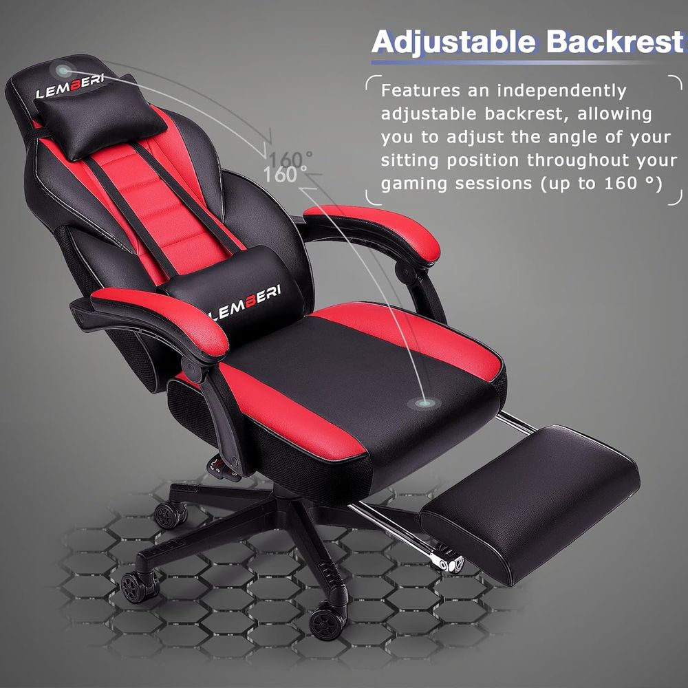 Wysokie krzesło gamingowe o ud – Pc Gaming Chair recenzja i cena