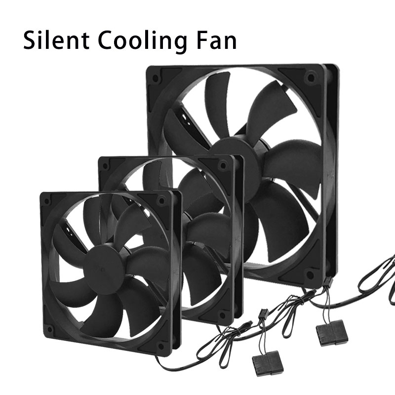 80mm 90mm 120mm Cichy wentylat – Pc Case Fan recenzja i cena