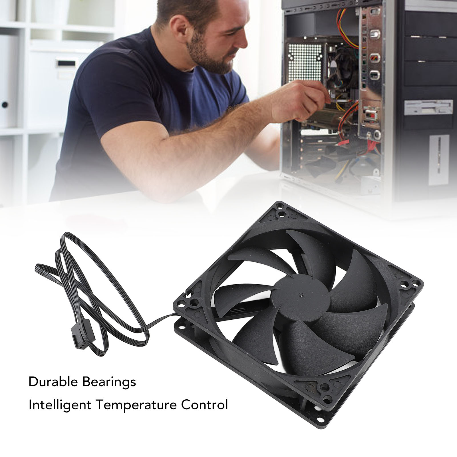 Wentylator obudowy PC PWM 100m – Pc Case Fan recenzja i cena