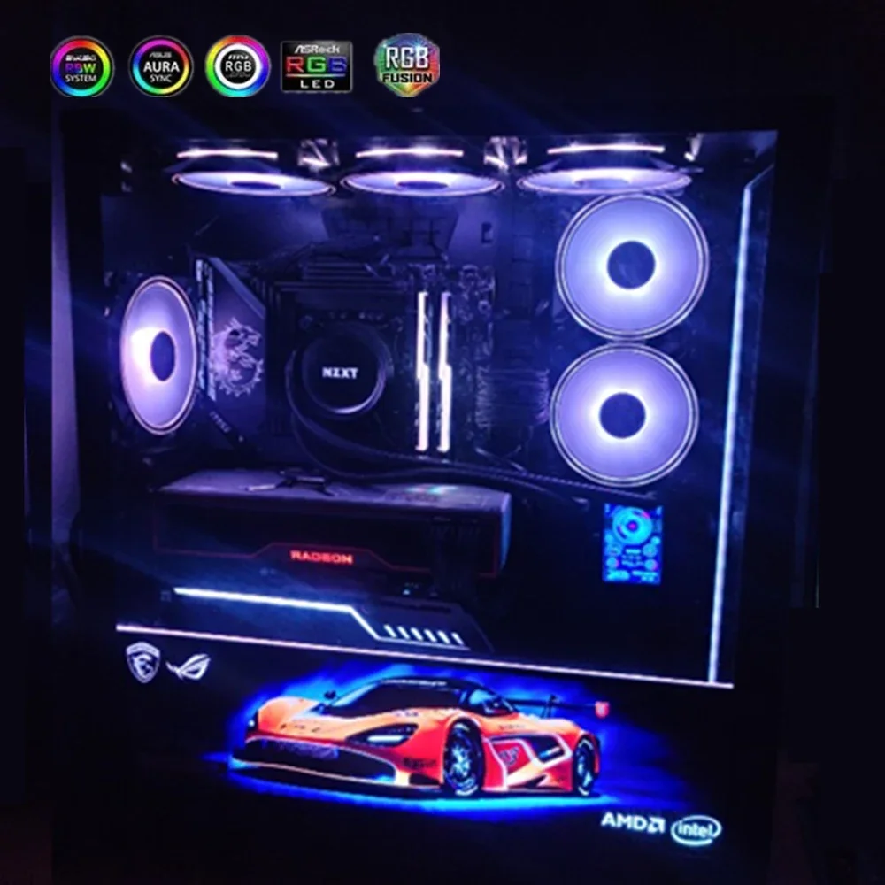 Panel oświetleniowy RGB DIY do – Pc Gaming Liquid Cooling recenzja i cena