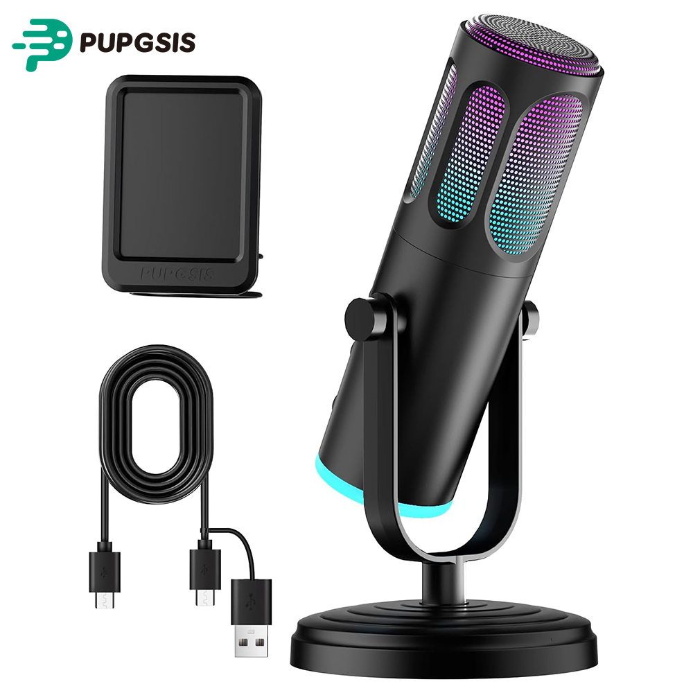Mikrofon USB PUPGSIS do PC, mi – Pc Gaming Discord recenzja i cena