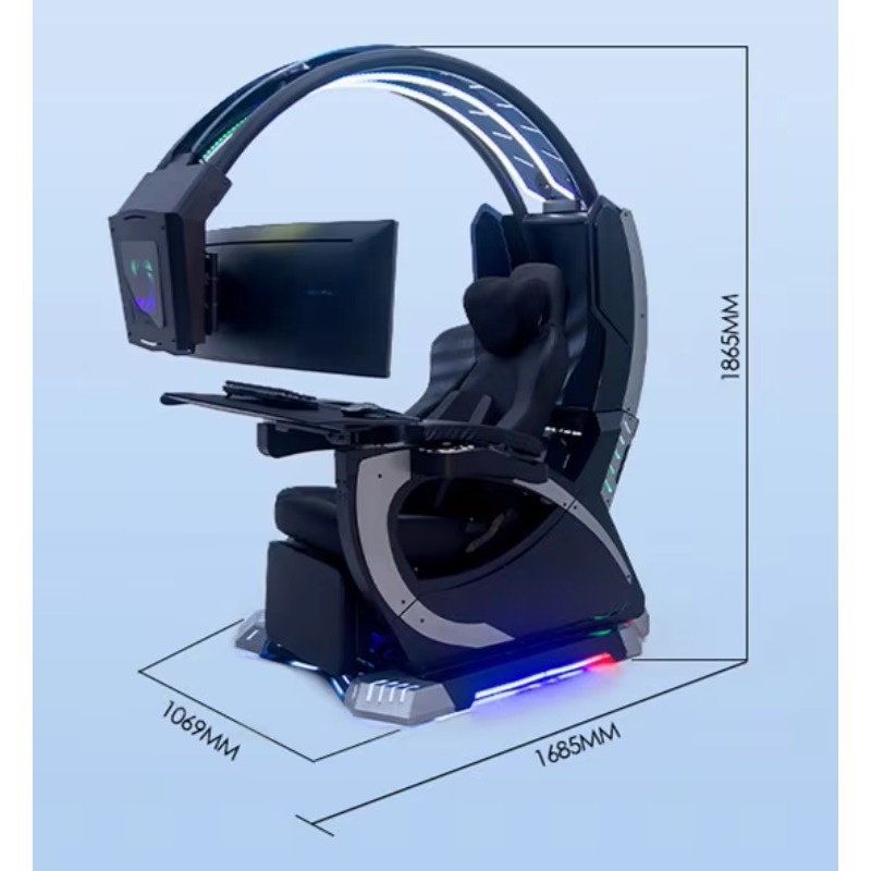 Niestandardowe Wsparcie 2 Ekra – Pc Gaming Chair recenzja i cena