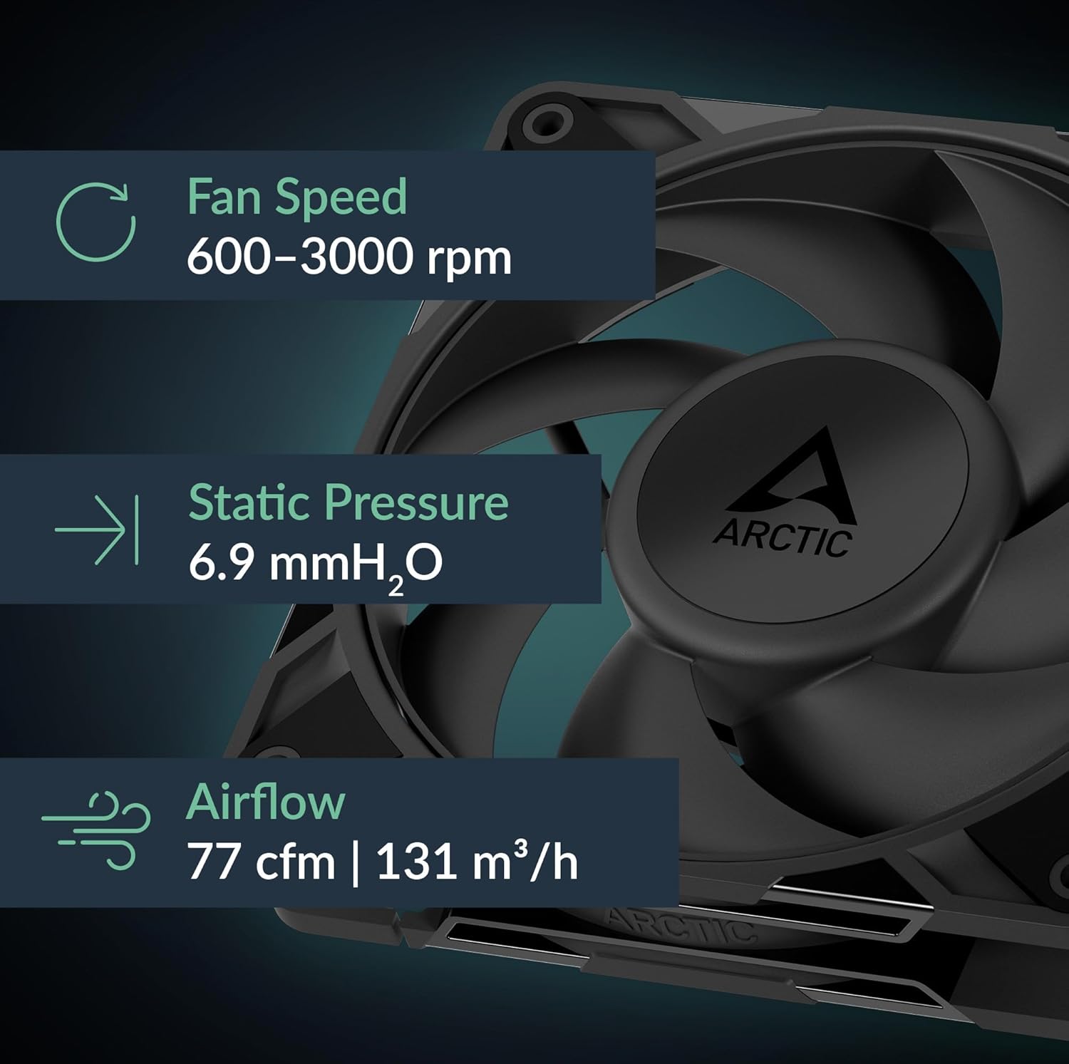ARCTIC P12 Pro Wentylator do k – Pc Case Fan recenzja i cena