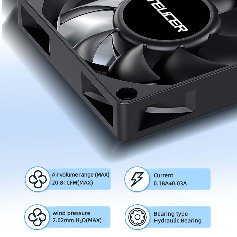 Teucer UT-7015 7cm Wentylator  – Pc Case Fan recenzja i cena